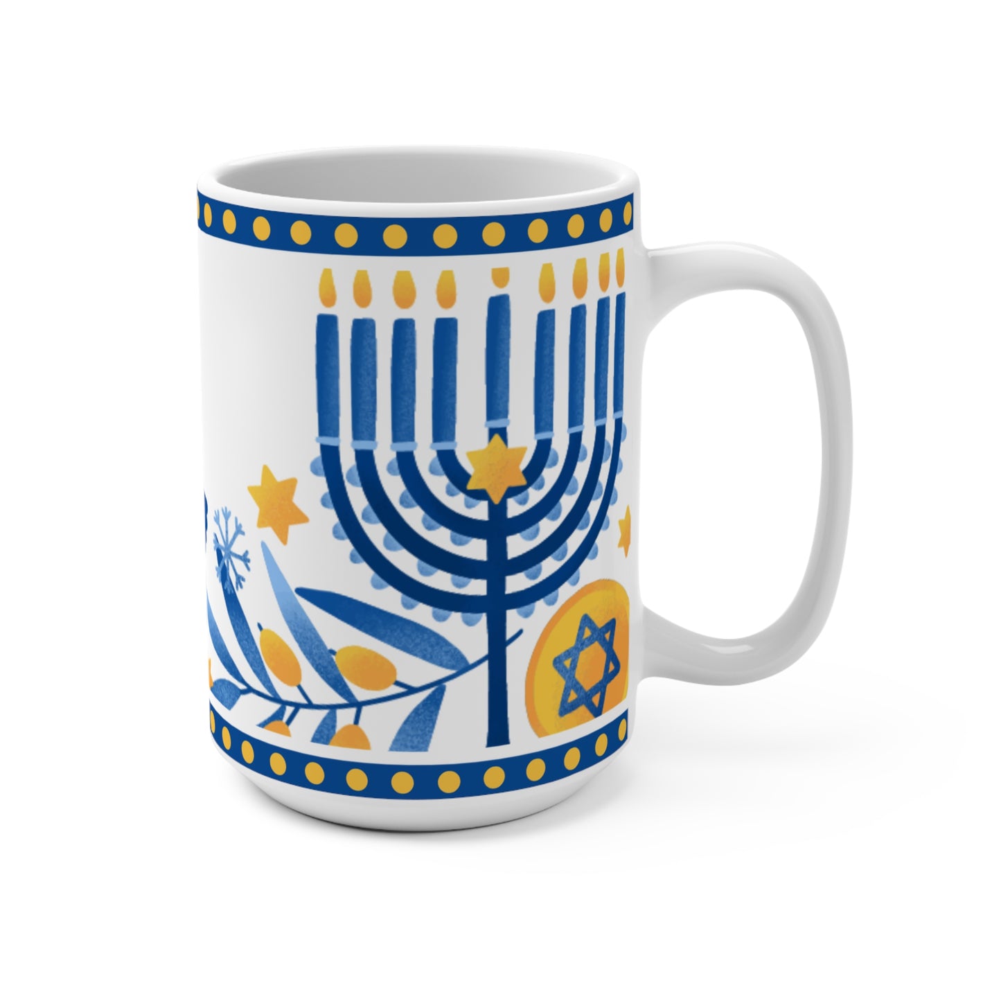 Festival of Lights Hanukah Mug