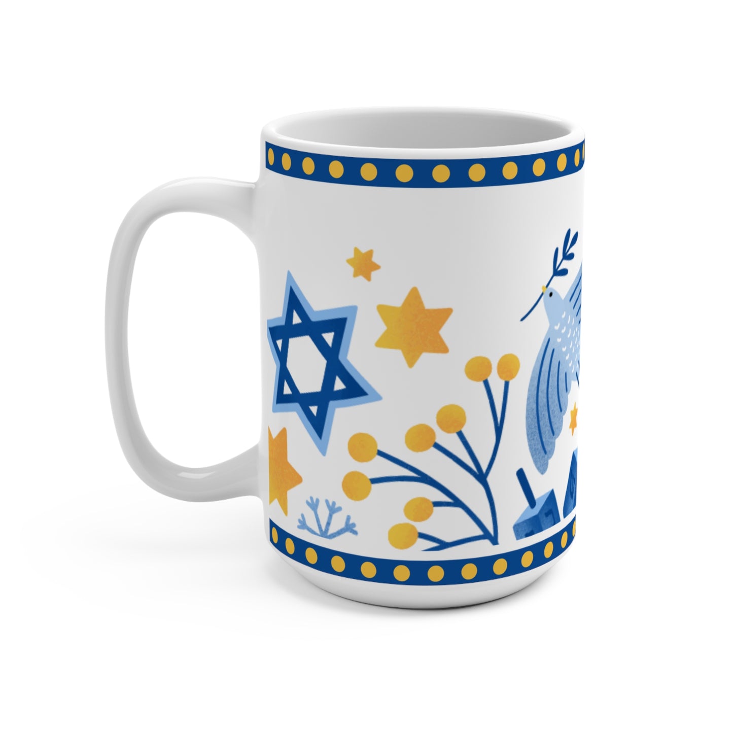 Festival of Lights Hanukah Mug