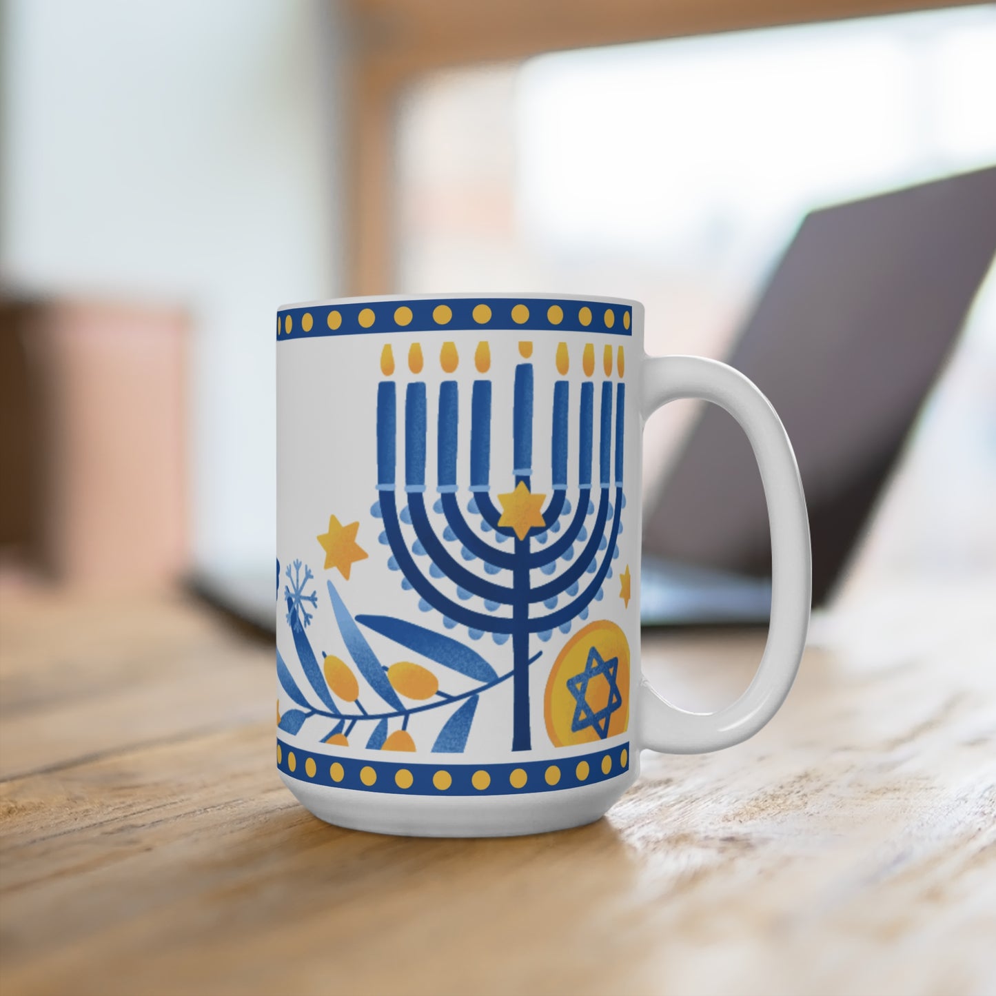 Festival of Lights Hanukah Mug