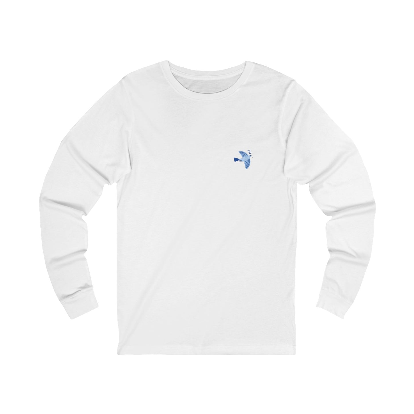 Hanukkah Long Sleeve T Shirt - front and back design