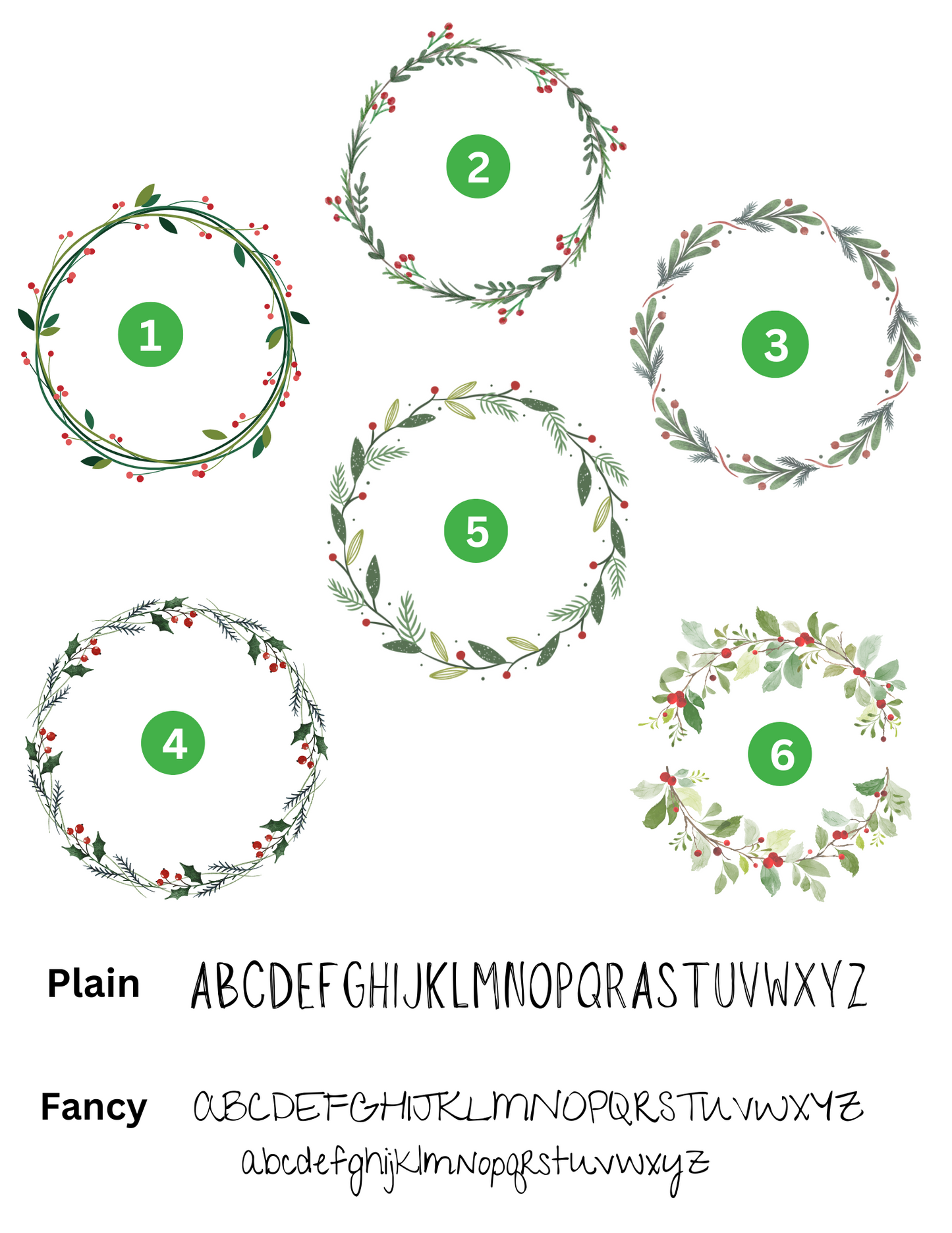 Woodland Calm Personalized Wood Slice Stocking Name Tags – Rustic Holiday Charm