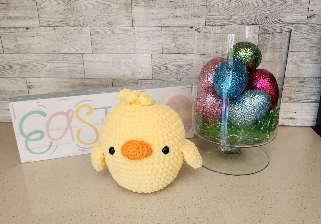 Crochet Easter Chubbies ~ Chick, Lamb, Bunny