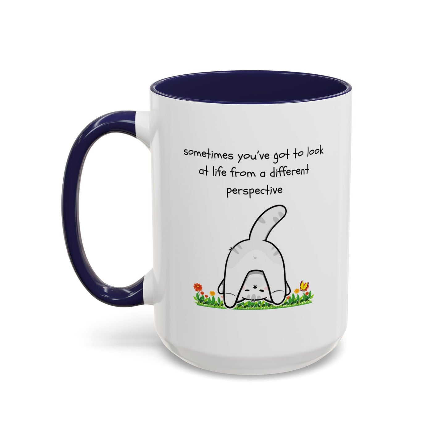 Different Perspective Accent Coffee Mug