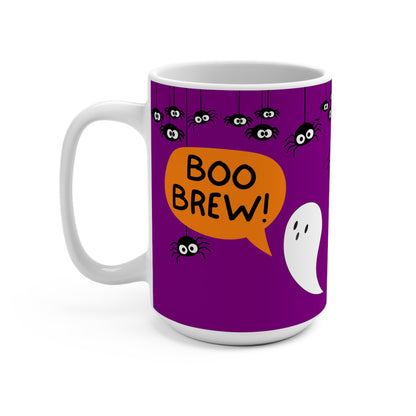 Halloween Boo Brew Mug 15oz Holiday Gift