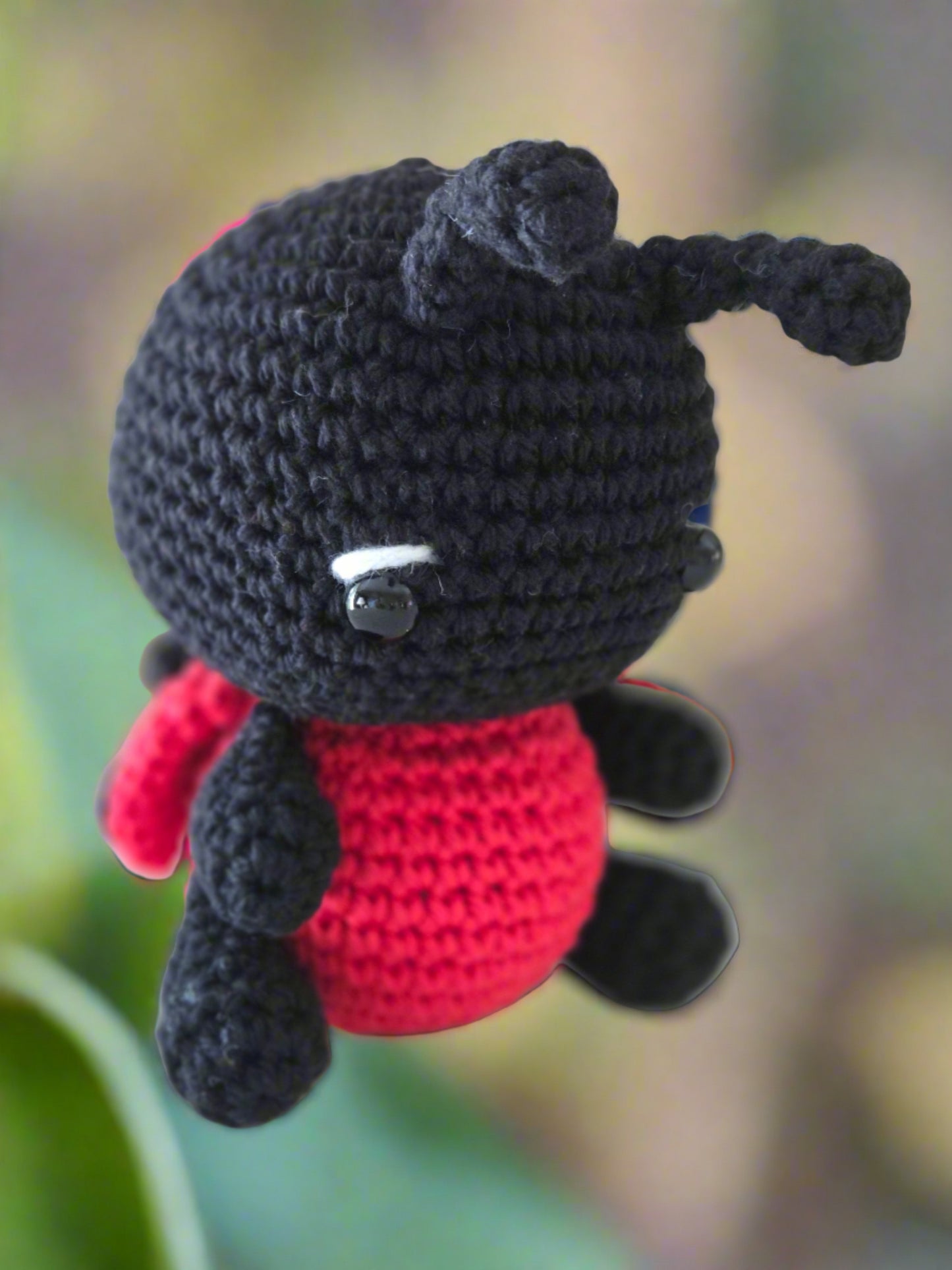 Adorable Handmade Crochet Ladybug Plushie - Perfect Gift