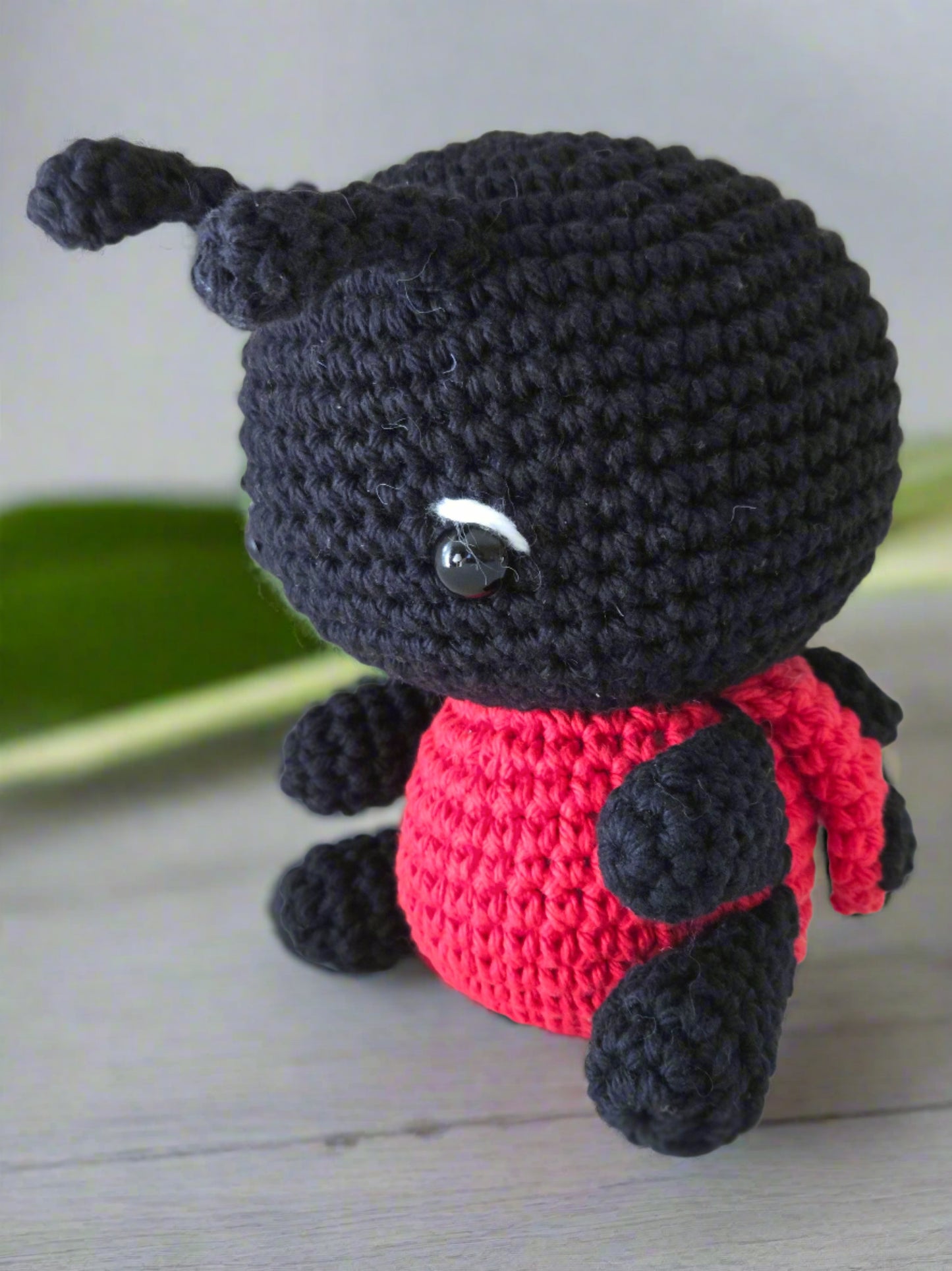 Adorable Handmade Crochet Ladybug Plushie - Perfect Gift