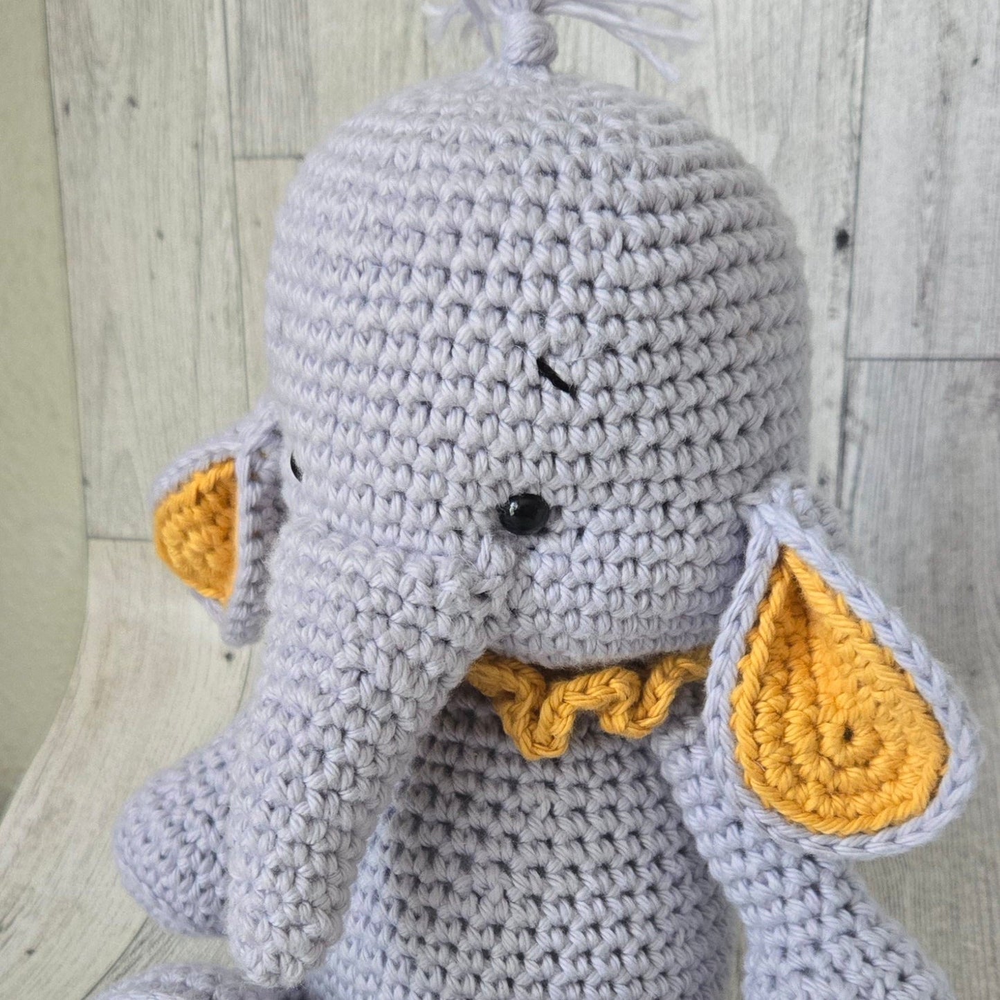 Handmade Crochet Elephant Plushie