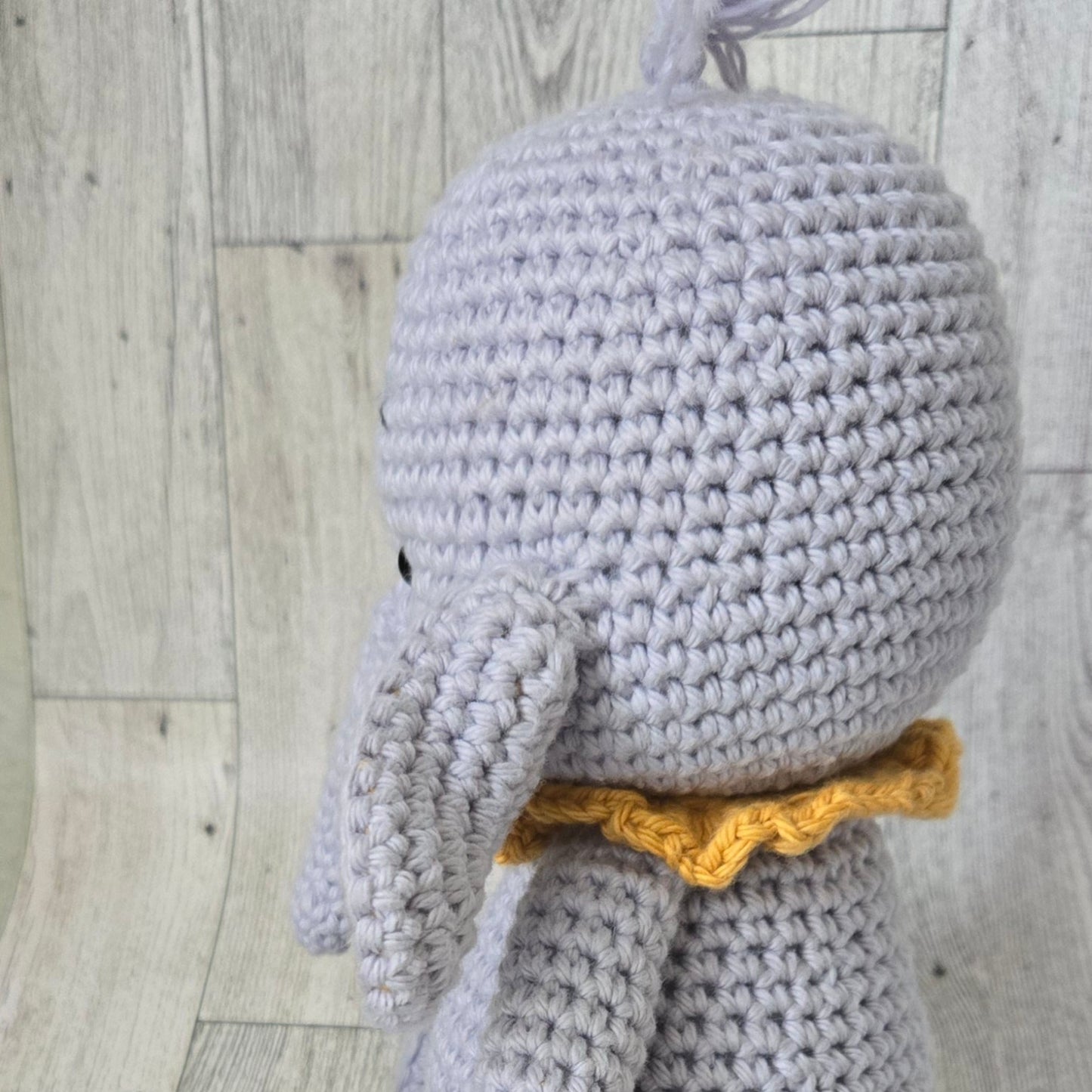 Handmade Crochet Elephant Plushie