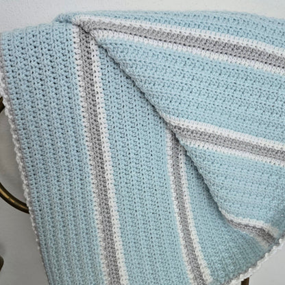 Handcrafted Crochet Baby Blanket - Perfect Keepsake Gift