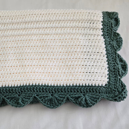 Handcrafted Crochet Baby Blanket - Heirloom Gift for Newborns