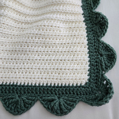 Handcrafted Crochet Baby Blanket - Heirloom Gift for Newborns