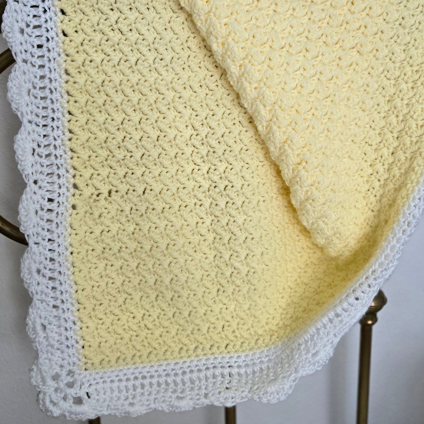 Beautiful Handmade Crochet Baby Blanket - Perfect for Newborn