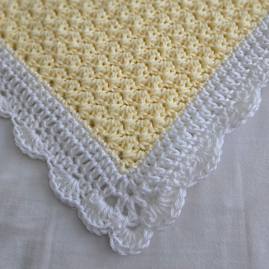 Beautiful Handmade Crochet Baby Blanket - Perfect for Newborn