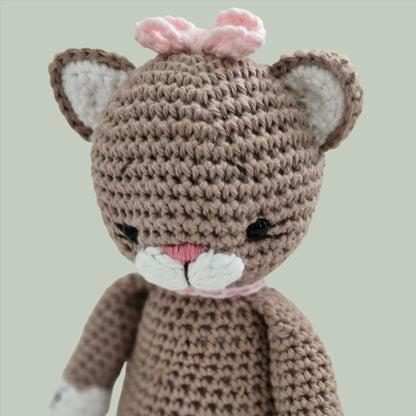 Handmade Crochet Amigurumi Plush Cat