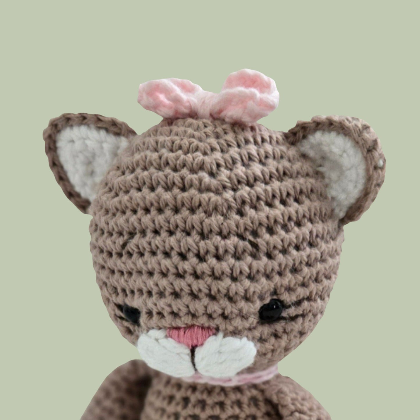 Handmade Crochet Amigurumi Plush Cat