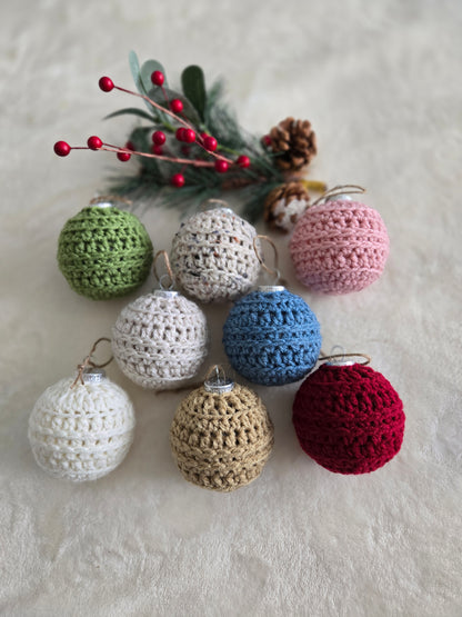 Winter Wishes Crochet Ornaments – Handcrafted Holiday Decorations