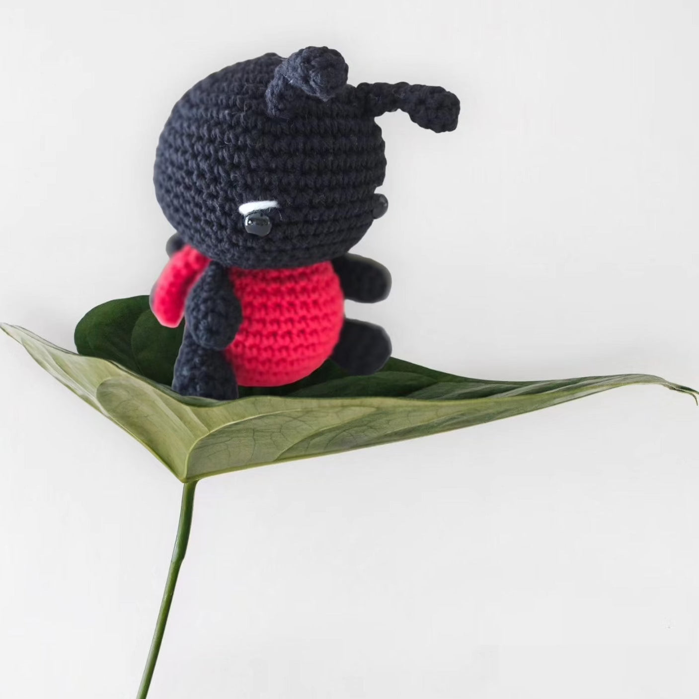 Adorable Handmade Crochet Ladybug Plushie - Perfect Gift