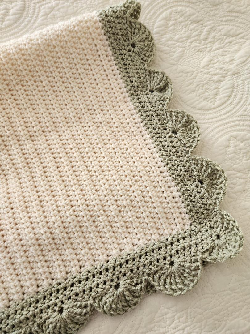 Handmade Crochet Baby Bundle: Blanket, Receiving Blankets & Plush Toy