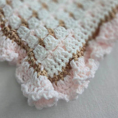 Beautiful Handmade Crochet Baby Blanket - Perfect Heirloom Gift for Babies