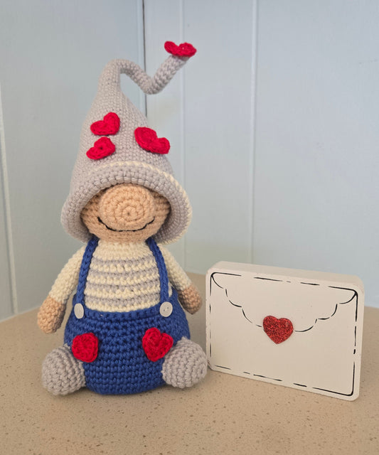 Valentine Gnome Plush