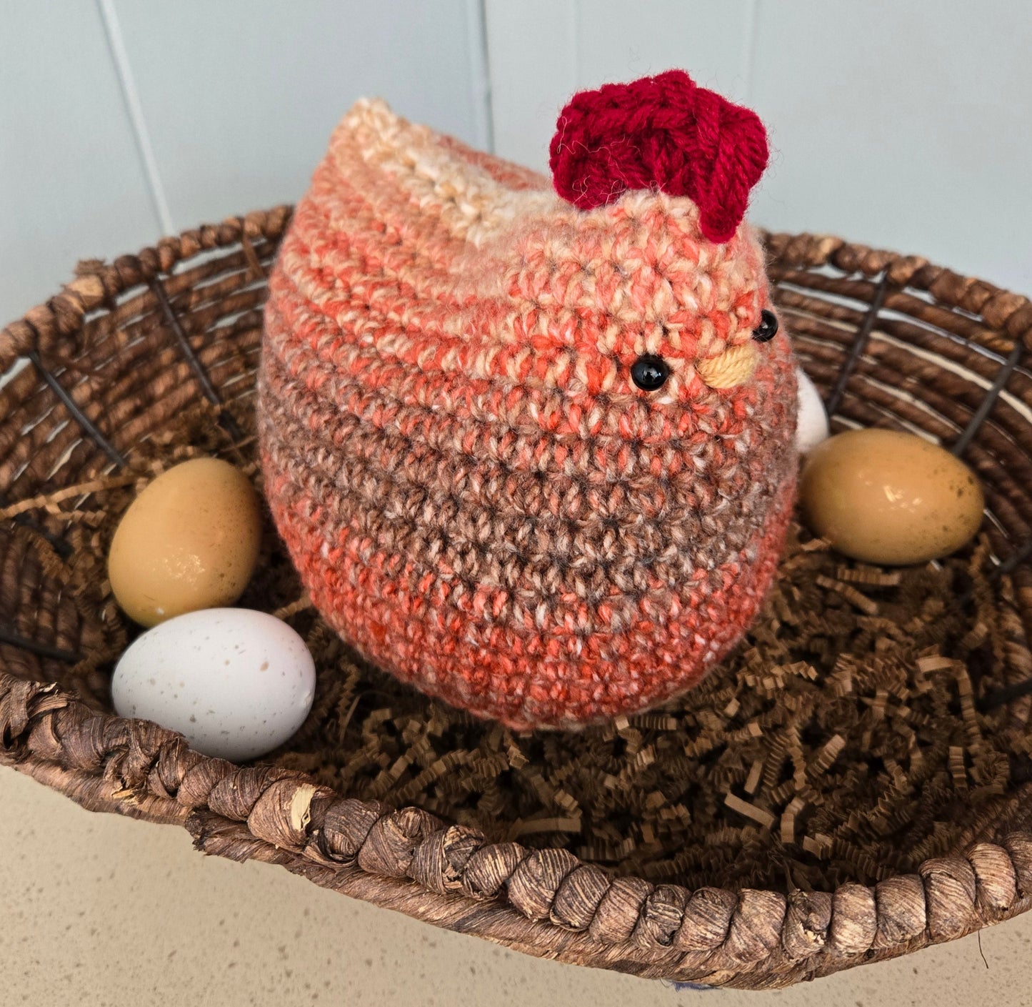 Crochet Mama Chicken