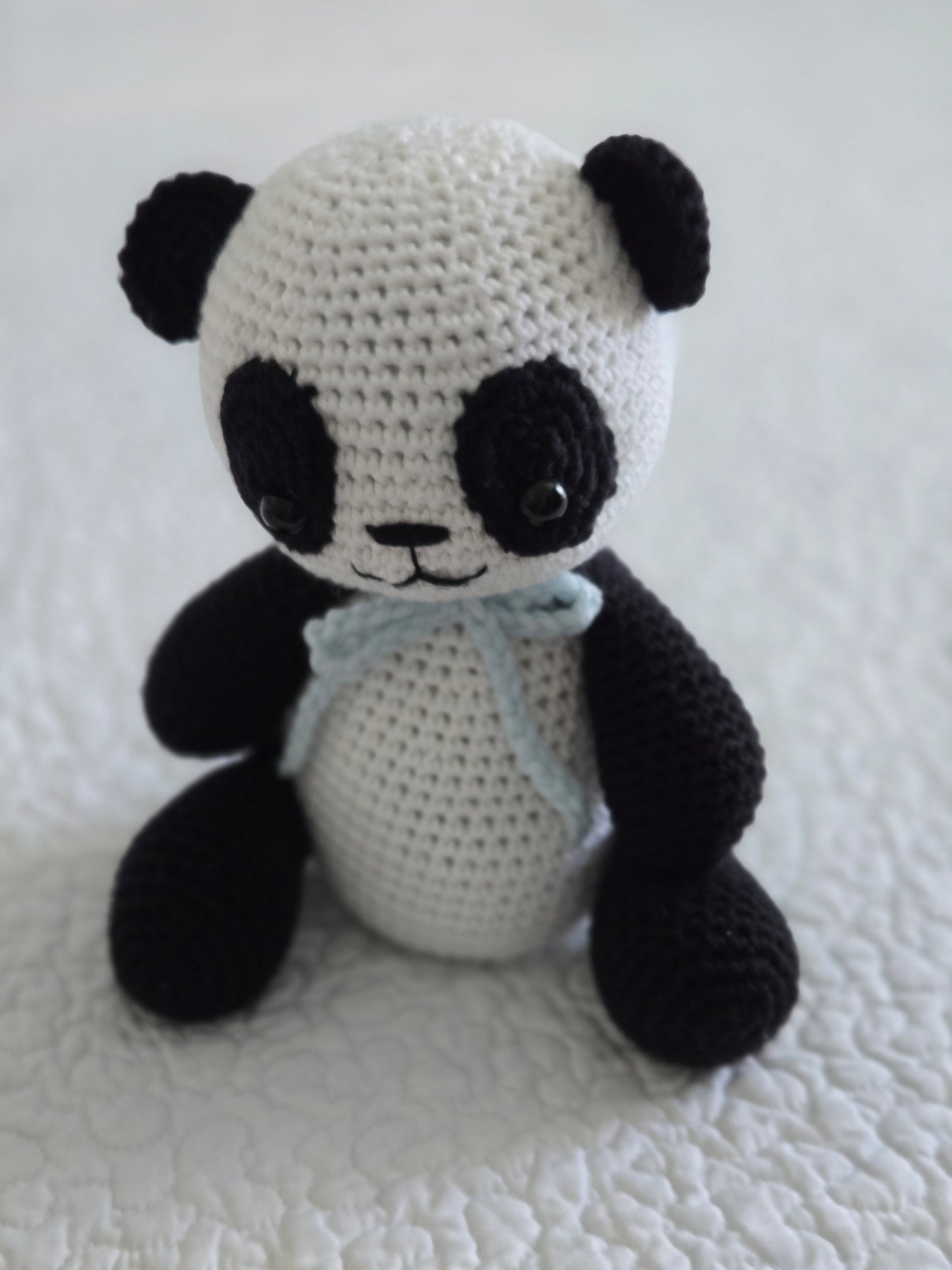 Handmade Crochet Panda Bear Plush | Cute Baby Gift