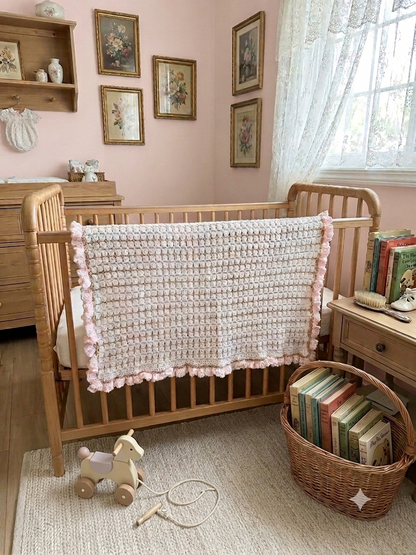 English Cottage Heirloom Baby Blanket
