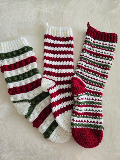 Vintage Evergreen Holiday Stockings