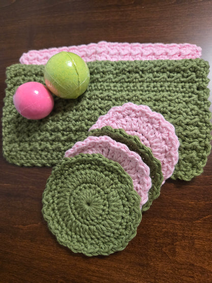 Wickedly Bold Green & Pink Spa Collection – Cozy Holiday Gift for Teens