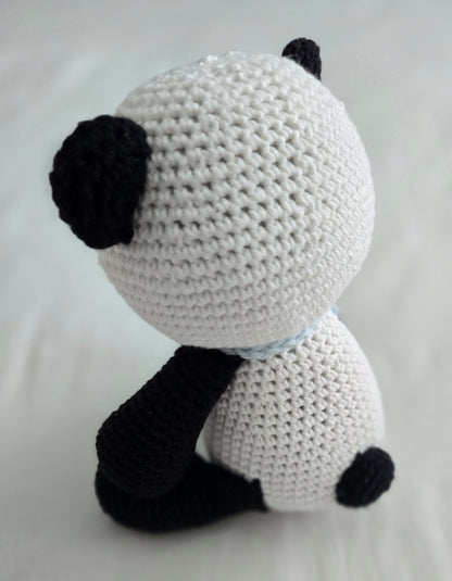 Handmade Crochet Panda Bear Plush | Cute Baby Gift