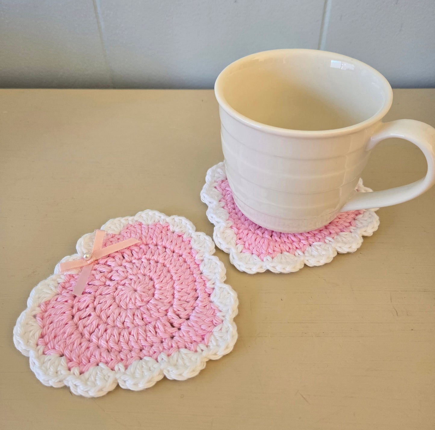 Valentine's Day Heart Coaster