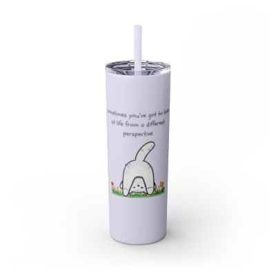 Different Perspective Skinny Tumbler